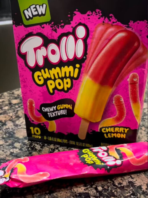 trolli gummi pop