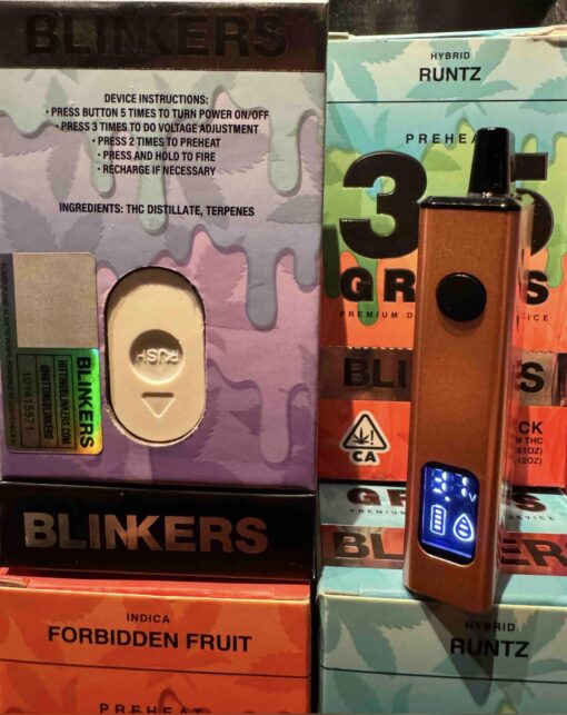blinkers disposable 2g