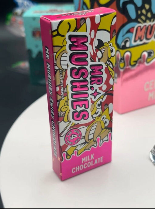 Mr mushies swiss chocolate