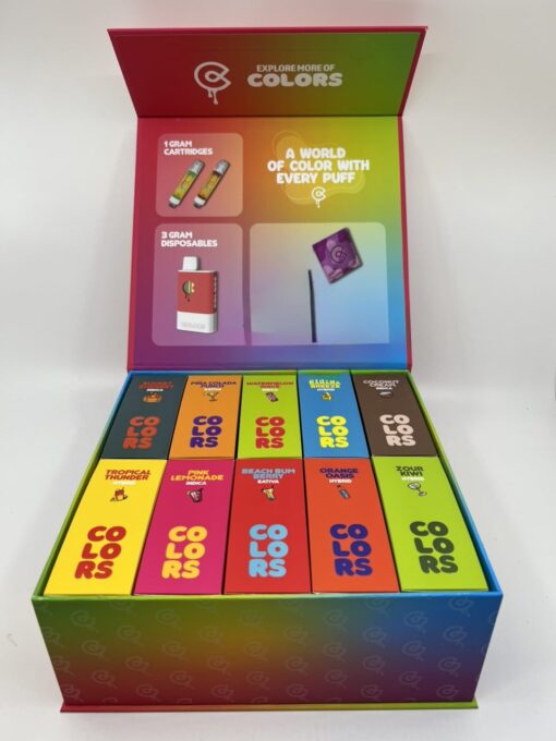 colors disposable 3 gram
