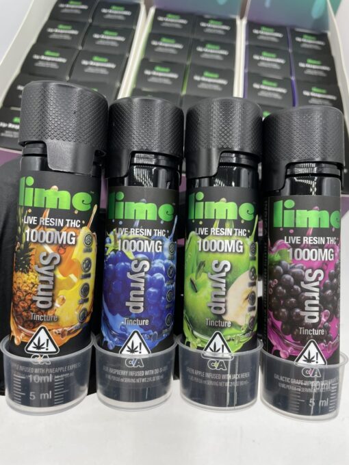 lime live resin syrup