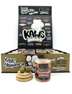 kaws moon rocks