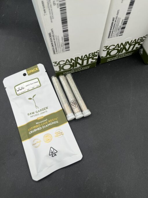 raw garden pre rolls