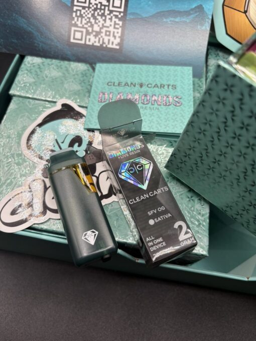 clean carts 2g tiffany blue edition