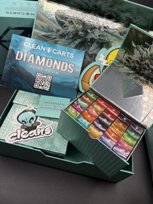 clean carts 2g disposable tiffany blue edition