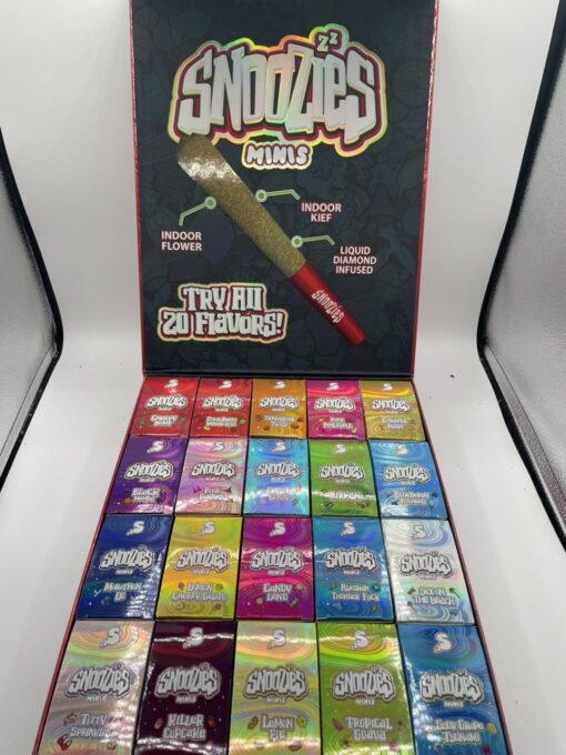 snoozies minis pre rolls