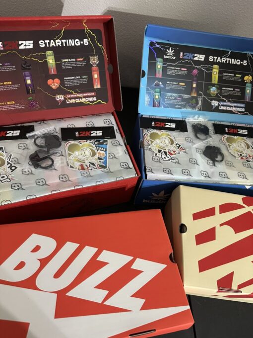 buzz bar 3g disposable sneaker edition
