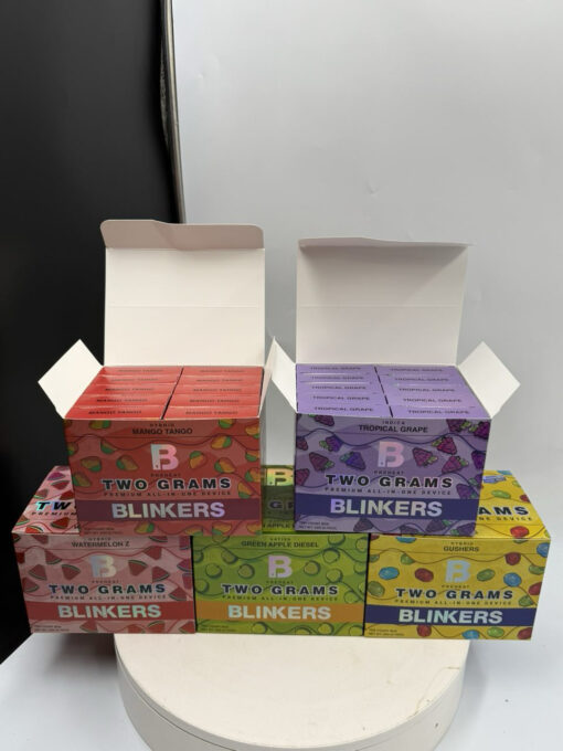 blinkers disposable + hash hole
