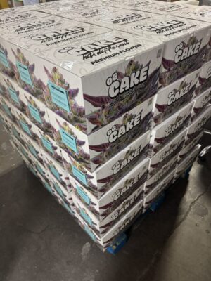 og cake hits different flower